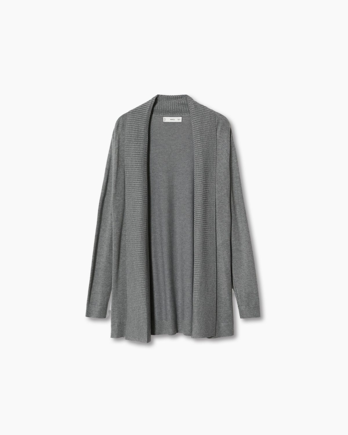 Fine-knit cardigan